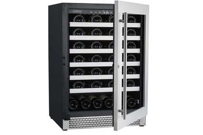 Cavavin Vinoa Collection 24 in. Wine Cellar in Stainless Steel - 48 Bottle (V-048WSZ)