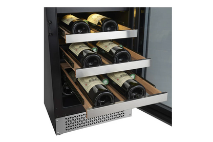 Cavavin Vinoa Collection - 15 in. Wine Cellar in Stainless Steel - 24 Bottle (V-024WDZ)