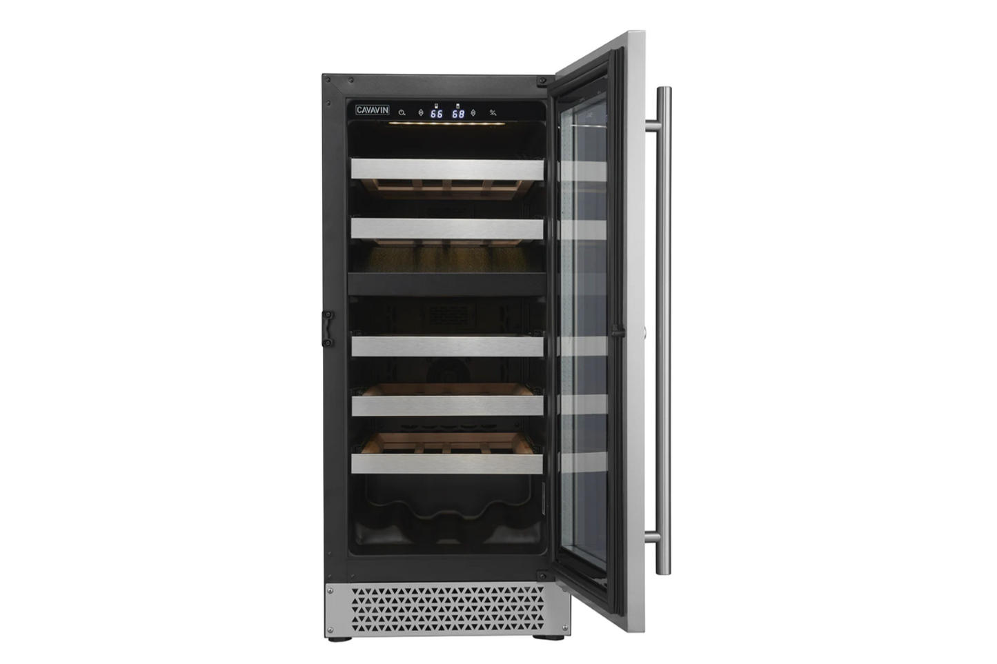 Cavavin Vinoa Collection - 15 in. Wine Cellar in Stainless Steel - 24 Bottle (V-024WDZ)