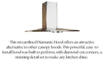 Faber Diamante Wall Canopy Hood 30" 36"