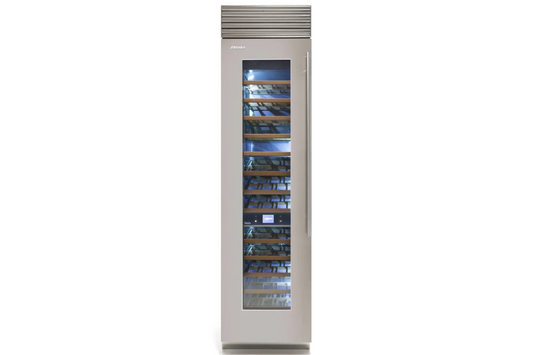 Fhiaba X-Pro Series 24" 78 Bottle Capacity Built-In Top Compressor Professional Column Wine Cellars (FP24WCC)