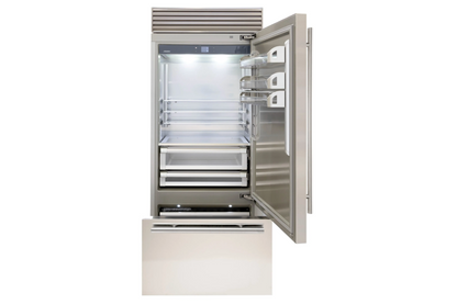 Fhiaba X-Pro Series 36" Built-In Professional Refrigerator and Freezer with Ice Maker (FP36BI)