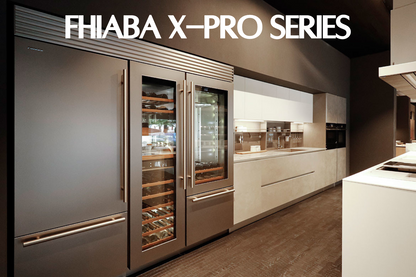 Fhiaba X-Pro Series 30" Built-In Professional Column Refrigerator with Water Dispenser (FP30RFC)