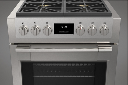 Fulgor Milano 30 in. 600 Series Pro All Gas Range with 4 Burners (F6PGR304S2)