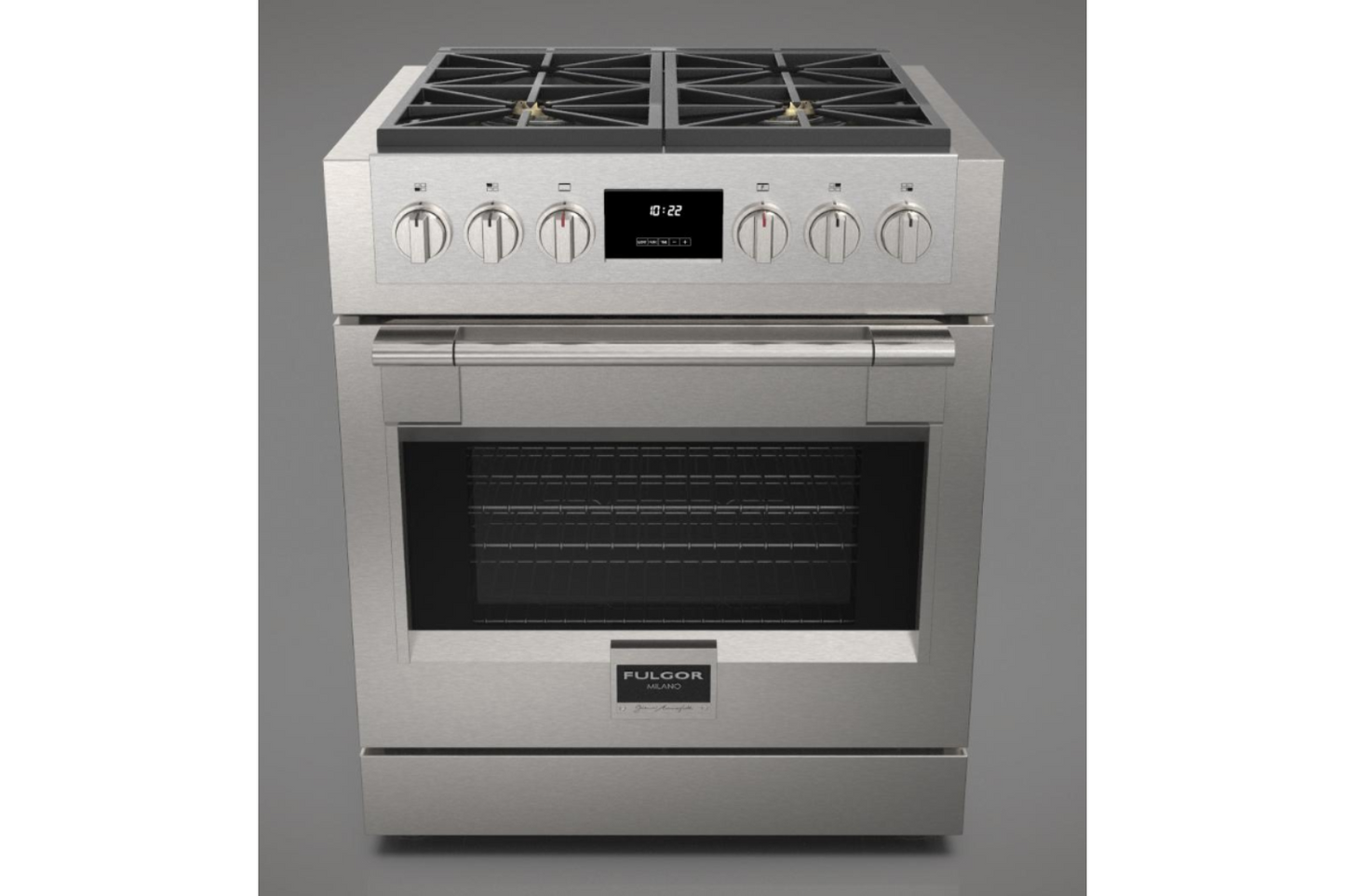 Fulgor Milano 30 in. 600 Series Pro All Gas Range with 4 Burners (F6PGR304S2)