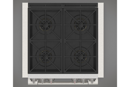 Fulgor Milano 30 in. 600 Series Pro All Gas Range with 4 Burners (F6PGR304S2)