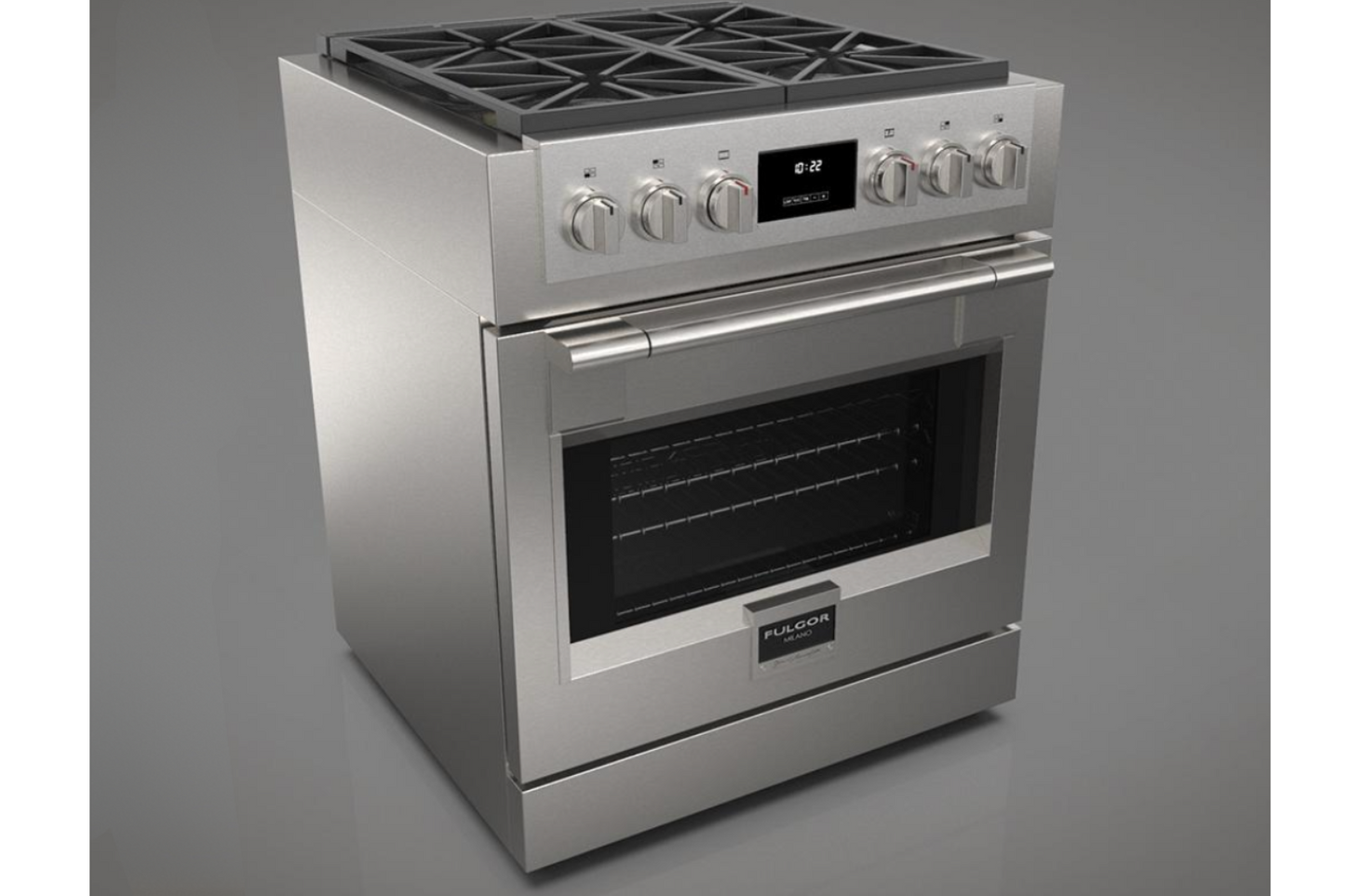 Fulgor Milano 30 in. 600 Series Pro All Gas Range with 4 Burners (F6PGR304S2)