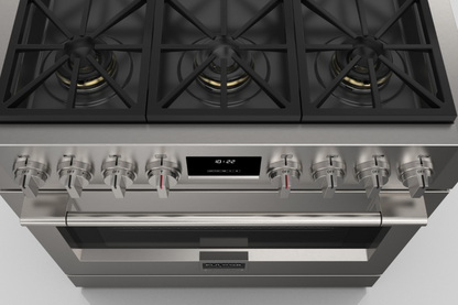 Fulgor Milano 36 in. 600 Series Pro All Gas Range with 6 Burners (F6PGR366S2)