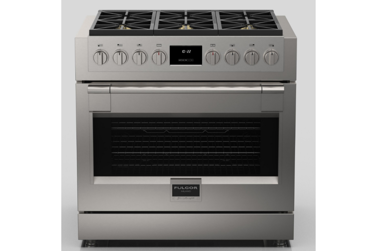 Fulgor Milano 36 in. 600 Series Pro All Gas Range with 6 Burners (F6PGR366S2)