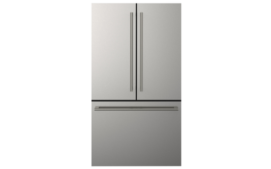 Fulgor Milano 36" Free Standing French Door Refrigerator with Bottom Freezer (F6FBM362S)