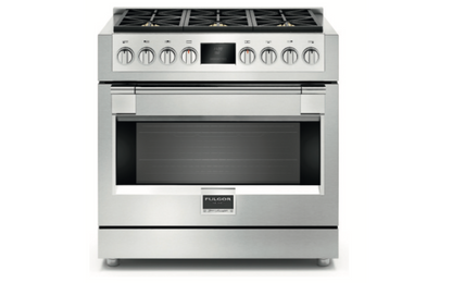 Fulgor Milano 36 in. 600 Series Pro All Gas Range with 6 Burners (F6PGR366S2)