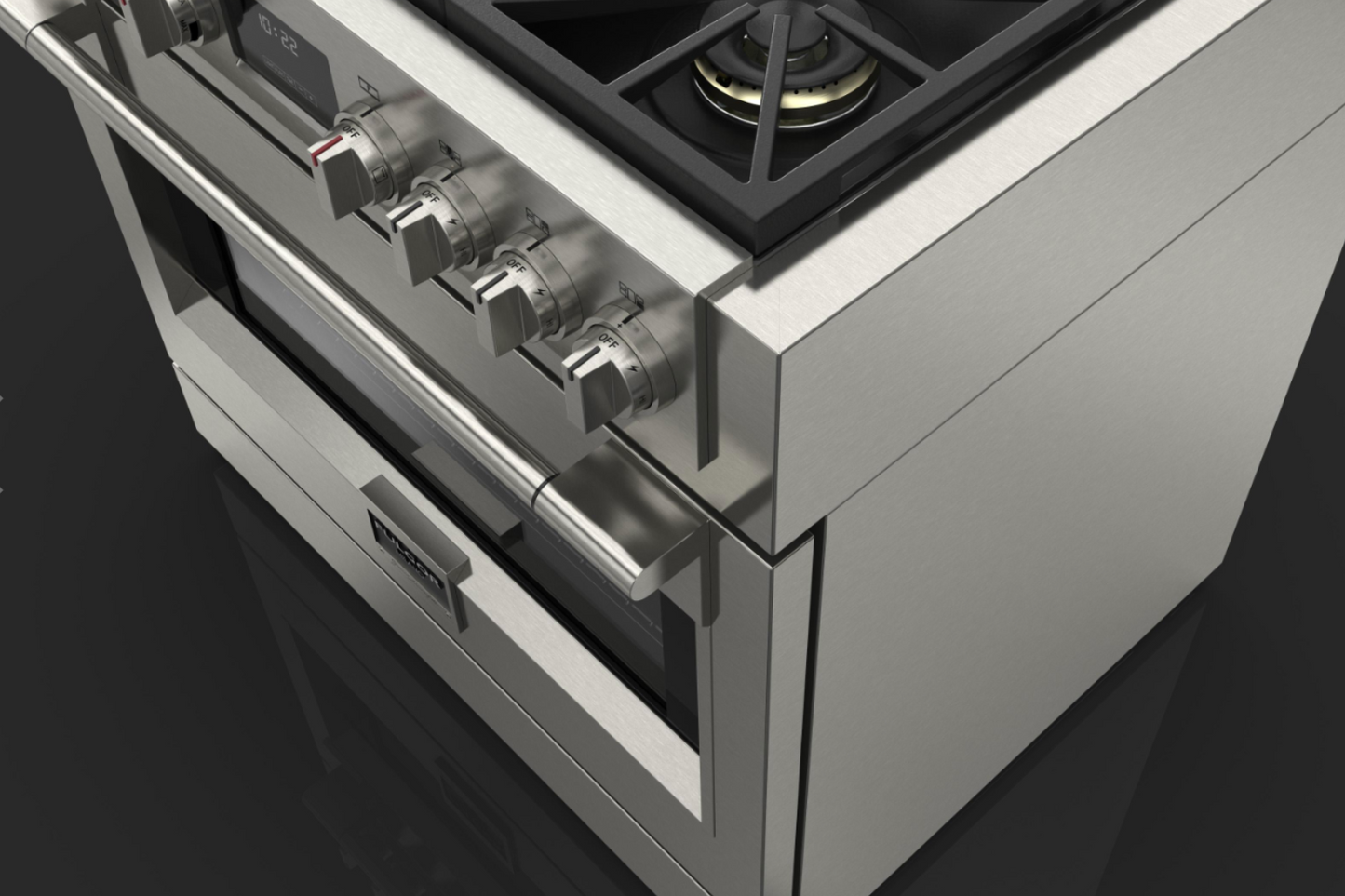 Fulgor Milano 36 in. 600 Series Pro All Gas Range with Griddle and 4 Burners (F6PGR364GS2)