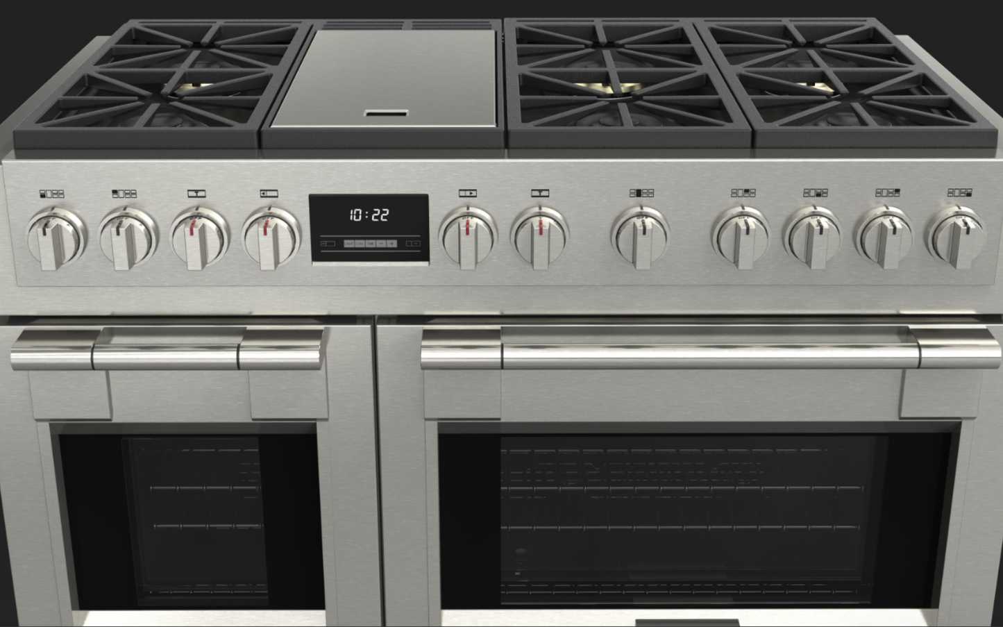 Fulgor Milano 48 in. 600 Series Pro All Gas Range with 6 Burners (F6PGR486S2)