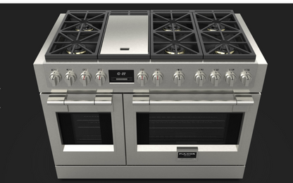 Fulgor Milano 48 in. 600 Series Pro All Gas Range with 6 Burners (F6PGR486S2)