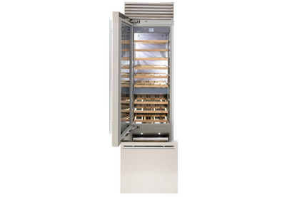 Fhiaba X-Pro Series 24" Built-In Top Compressor Wine Cellar With Bottom Freezer (FP24BWR)