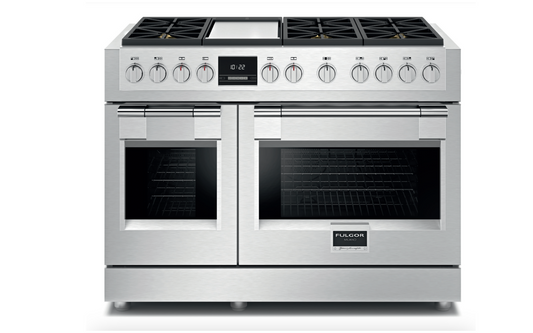 Fulgor Milano 48 in. 600 Series Pro All Gas Range with 6 Burners (F6PGR486S2)